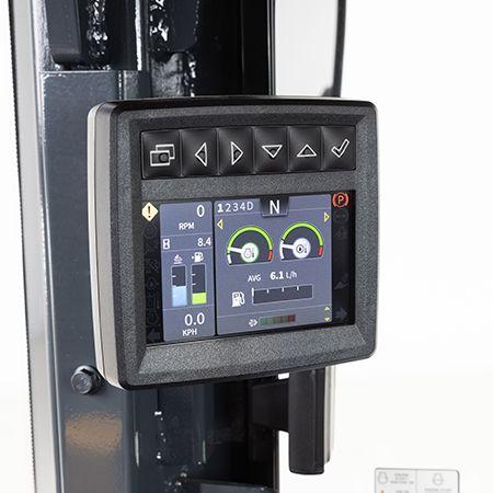 127mm (5 in.) liquid-crystal display(LCD) monitor