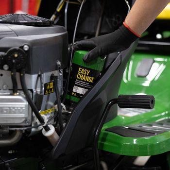 John Deere Easy Change 30-second oil change system