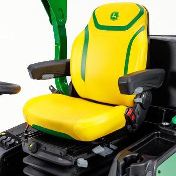 High-back, air-suspension seat