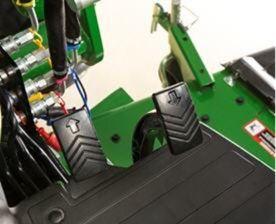 Twin Touch™ foot controls