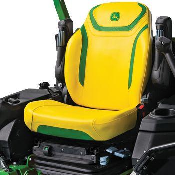 High-back, air-suspension seat