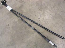 Swath forming rods