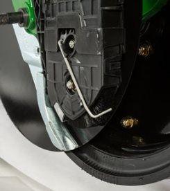 BrushBelt conditioner engages brush bristles
