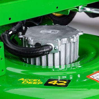 Sealed mower deck motor