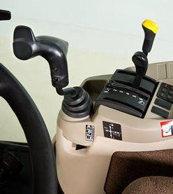 Right-hand control panel