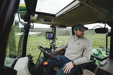 Mowing with AutoTrac™