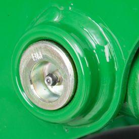 Closeup of grease fitting