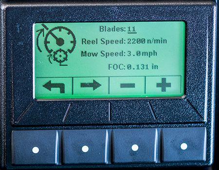 Frequency of Clip setup screen