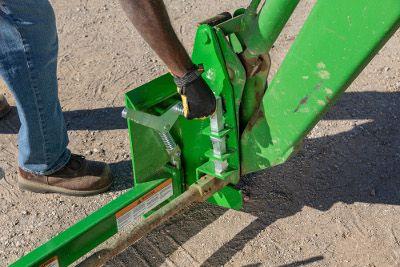 Locking the attachment in place
