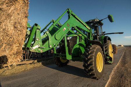 700M Loader working with 7R 210 Tractor