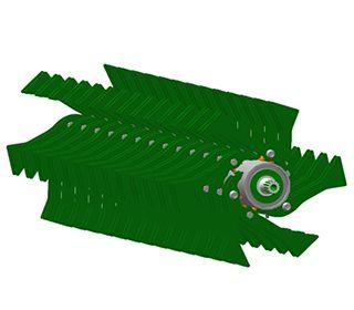 Pre-loaded tine impeller - R500 only