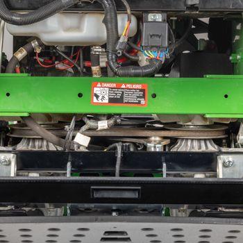 Transaxle belt drive