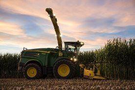 Active Fill Control makes harvesting at night easier