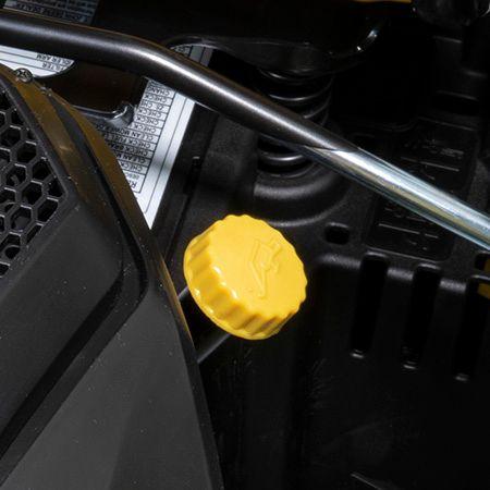 Easy-to-access oil fill/check tube