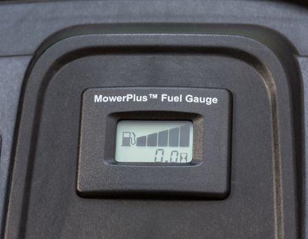 Easy-read fuel gauge