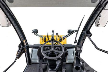 View from operator’s seat
