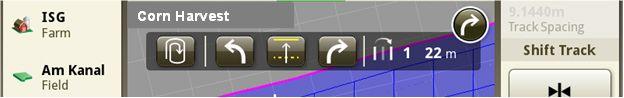 Setting preview widget for operator convenience